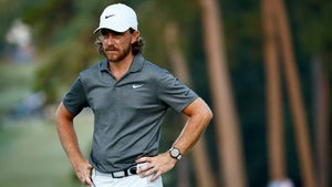 Tommy Fleetwood at the Wyndham Championship.