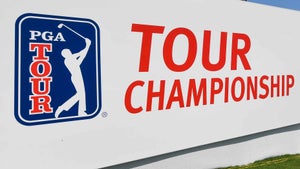 Tour Championship sign