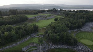 You've never seen rocks until you've been to Belgrade Lakes Golf Club.