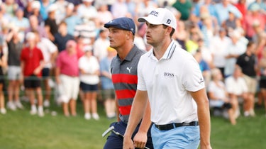 Patrick Cantlay outdueled Bryson DeChambeau at the BMW Championship.