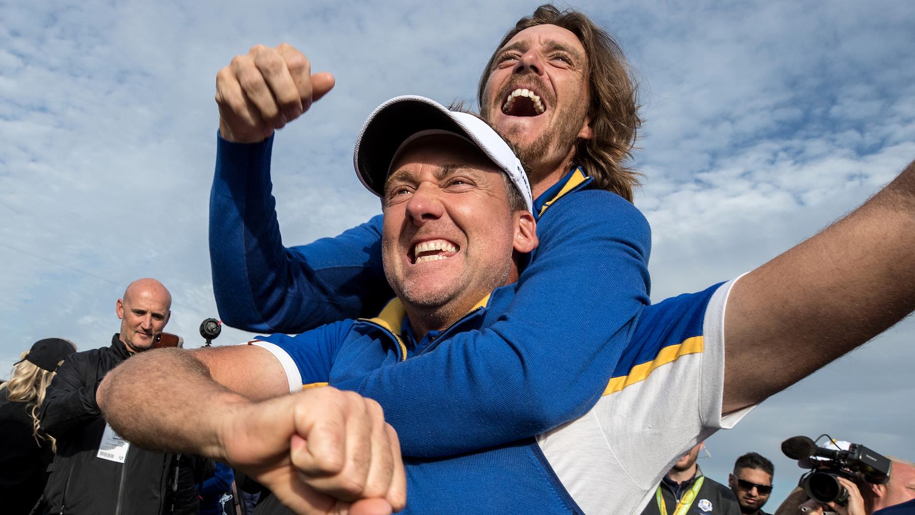 Ian Poulter is a Ryder Cup legend, boasting a lifetime record of 14-6-2.