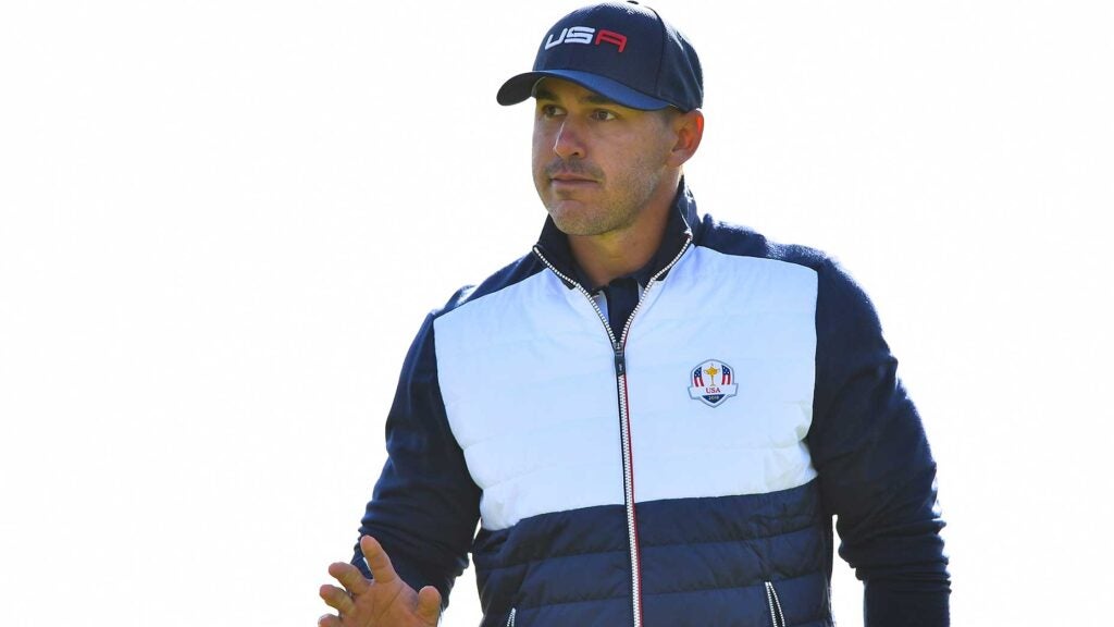 Brooks Koepka at the 2018 Ryder Cup.