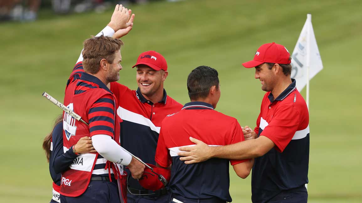 Relive Team USA's Ryder Cup celebration with these 16 photos