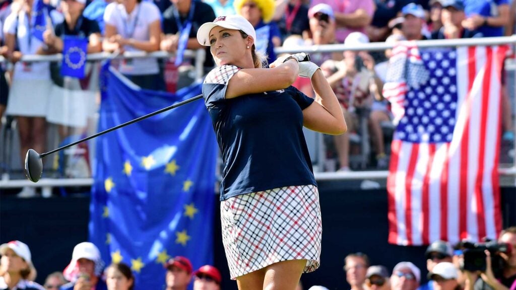 Cristie Kerr at the Solheim Cup.