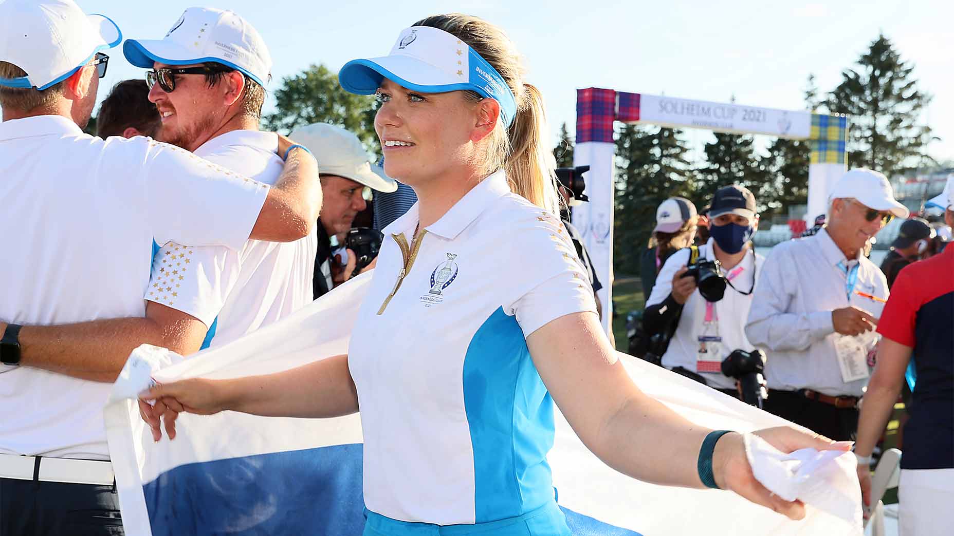 PHOTOS: Europe Celebrates Solheim Cup Victory Over Team USA