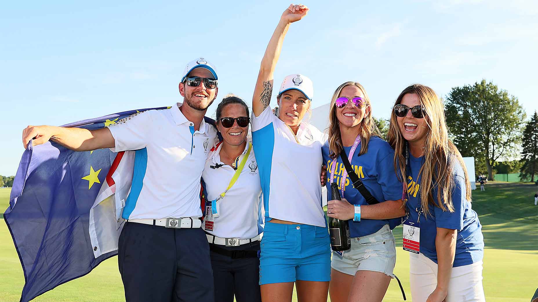 PHOTOS: Europe Celebrates Solheim Cup Victory Over Team USA