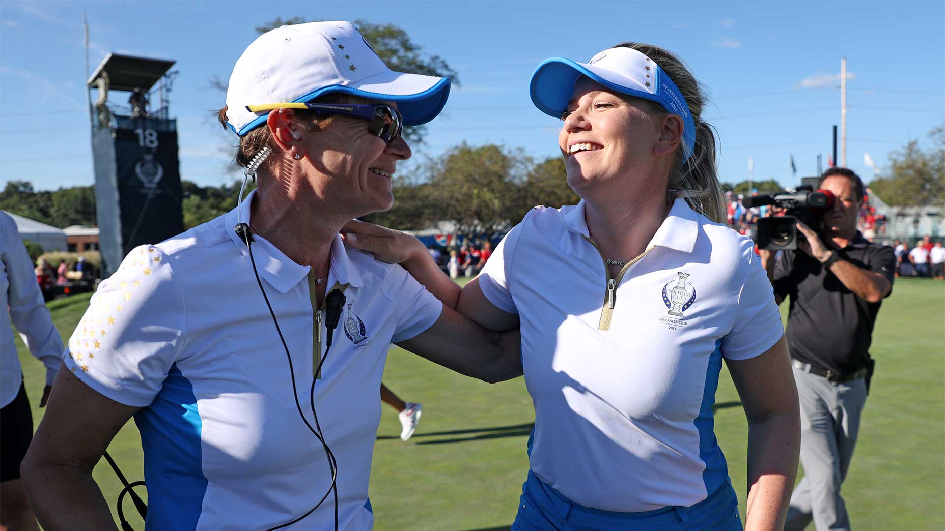 PHOTOS: Europe Celebrates Solheim Cup Victory Over Team USA