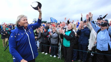 Laura Davies at the Solheim Cup.