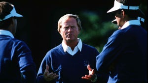 jack nicklaus at the 1976 ryder cup