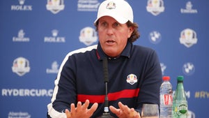 Phil Mickelson at Ryder Cup