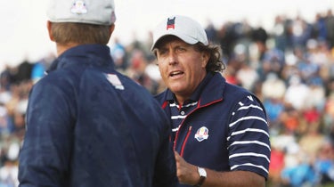 Phil Mickelson at 2018 Ryder Cup