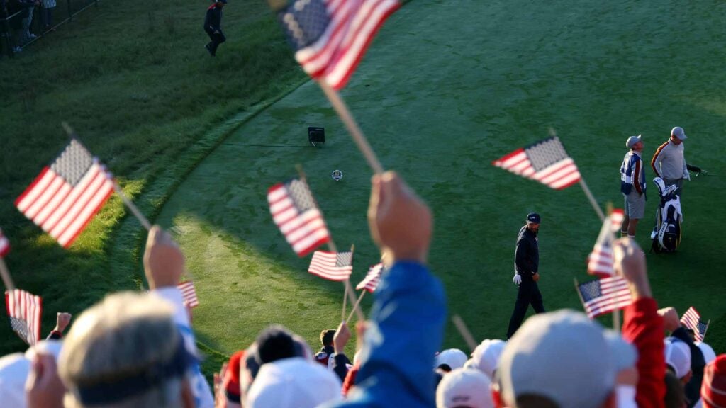 Fans at 2021 Ryder Cup