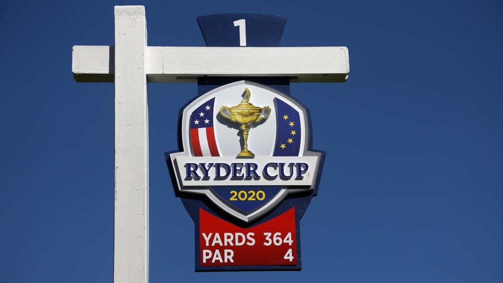 Ryder Cup tee marker