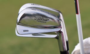 Adam Scott's Titleist 680 Forged irons at the Shriners Open.