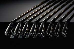 Callaway's lineup of Epic Max Star irons.