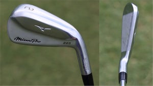 Keith Mitchell's Mizuno Pro 225 driving iron at the 2021 Shriners Open.