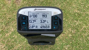 ping i59 foresight gcquad launch monitor numbers 5-iron
