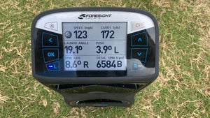 ping i59 foresight gcquad launch monitor numbers 7-iron