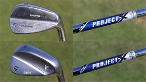 Rory McIlroy's Rors Proto P730 irons and Project X shafts.