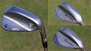 Rory McIlroy's TaylorMade Milled grind wedges.