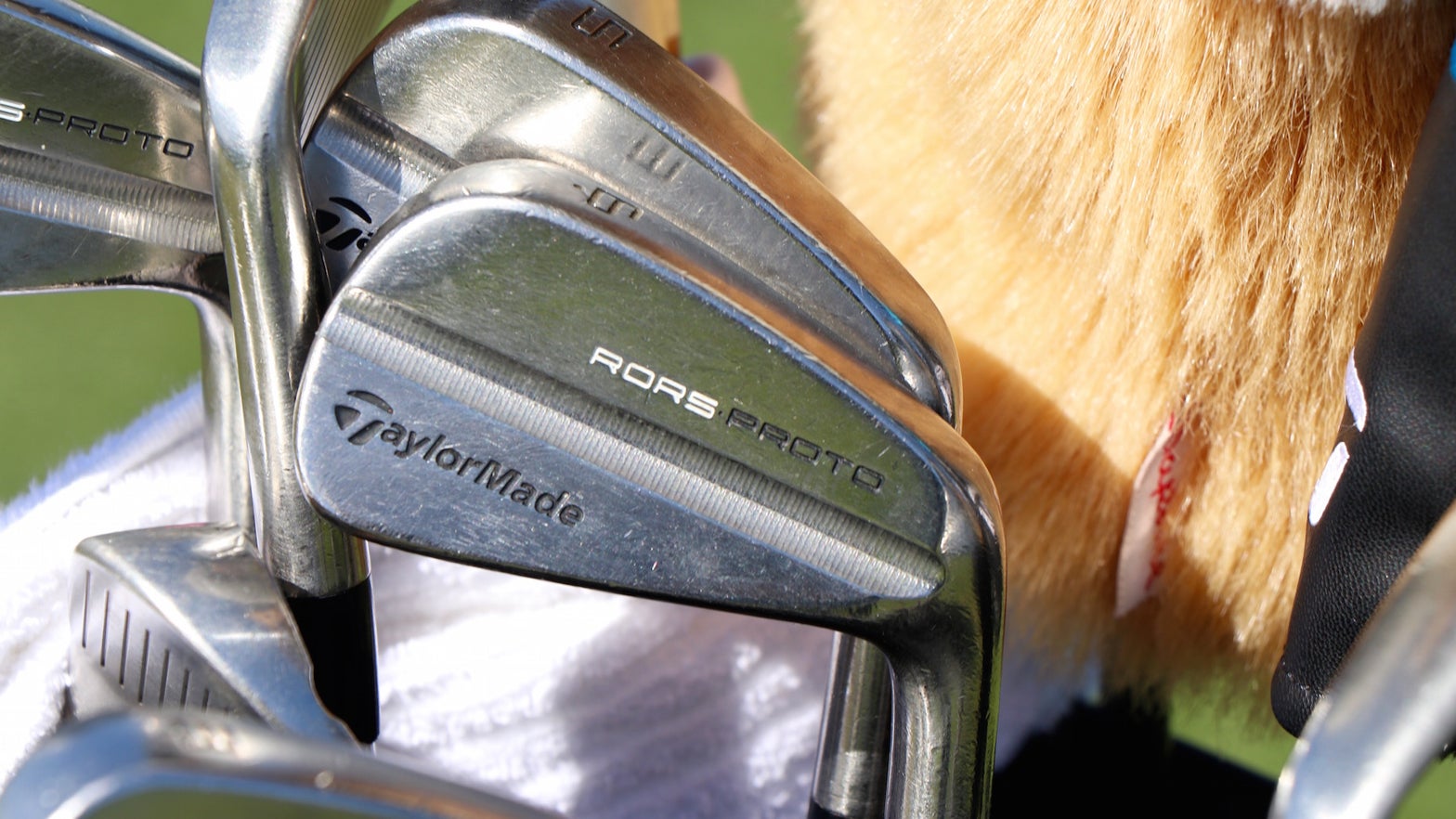 Winner's bag Rory McIlroy's TaylorMade clubs at the 2021 CJ Cup