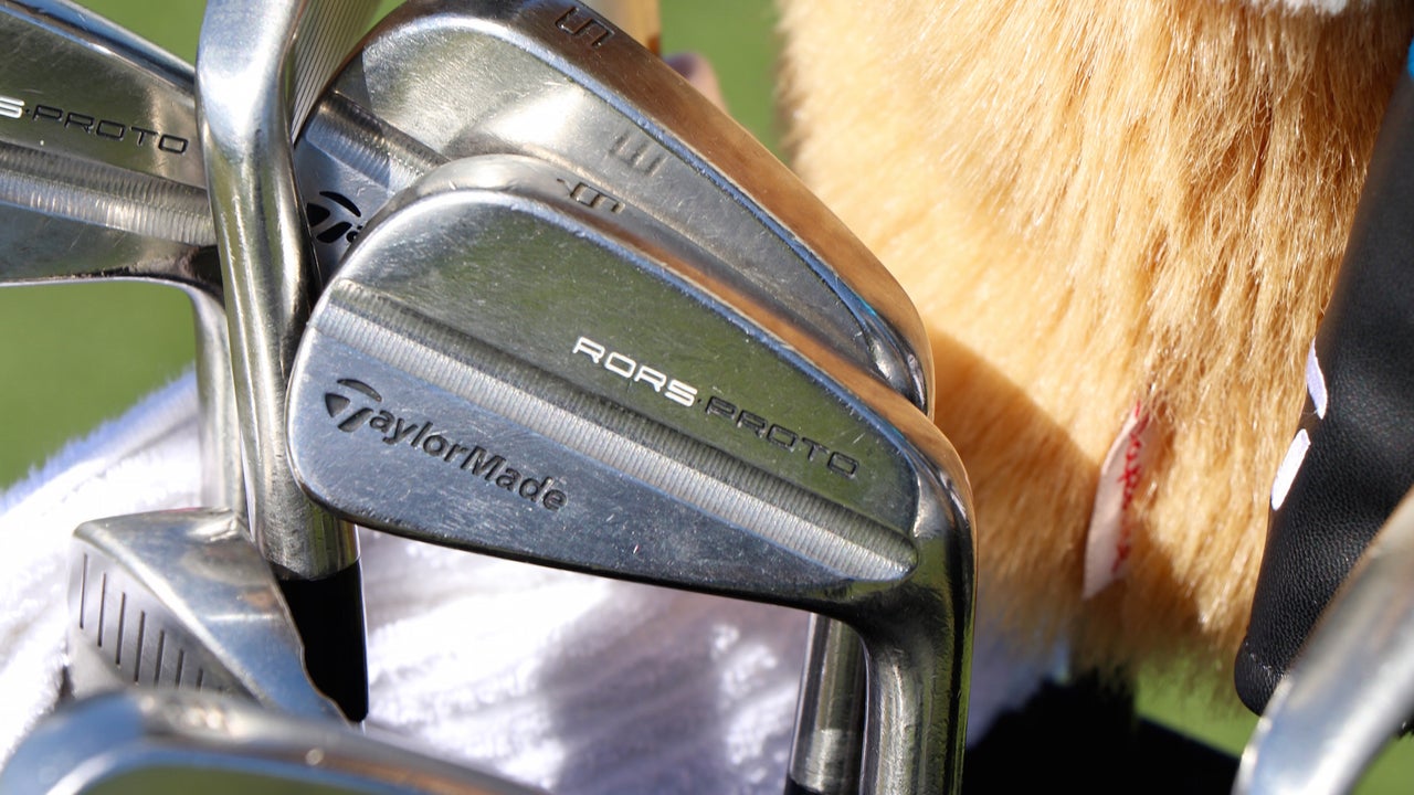 Winner's bag Rory McIlroy's TaylorMade clubs at the 2021 CJ Cup