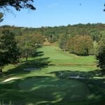 A scenic view from a green at Saint Andrew's Golf Club