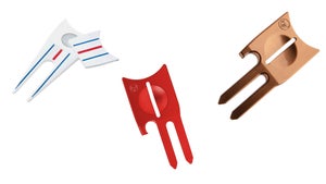 photo of 3 divot repair tools