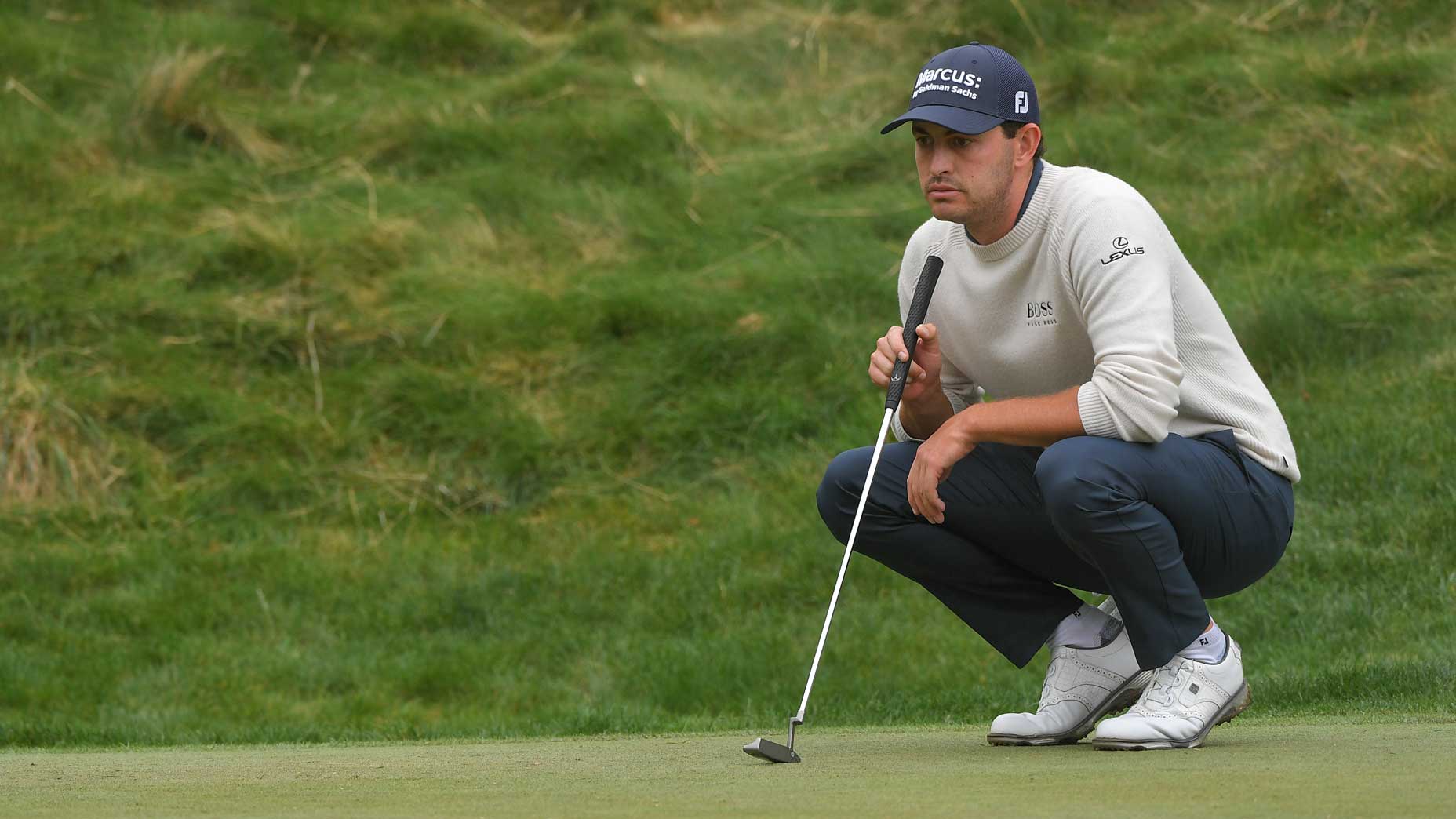 patrick cantlay reads putt