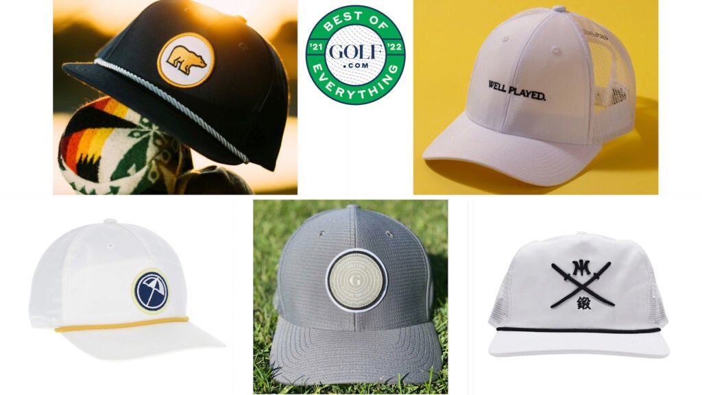 Best of Everything GOLF 2021 and 2022. The best hats you can buy.