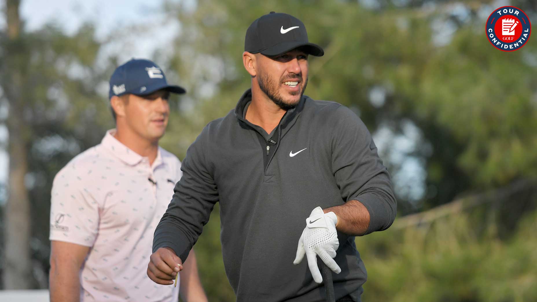 Bryson and Brooks, PGA Tour money, Tiger Woods