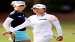 Jin-Young Ko and Nelly Korda on Sunday.