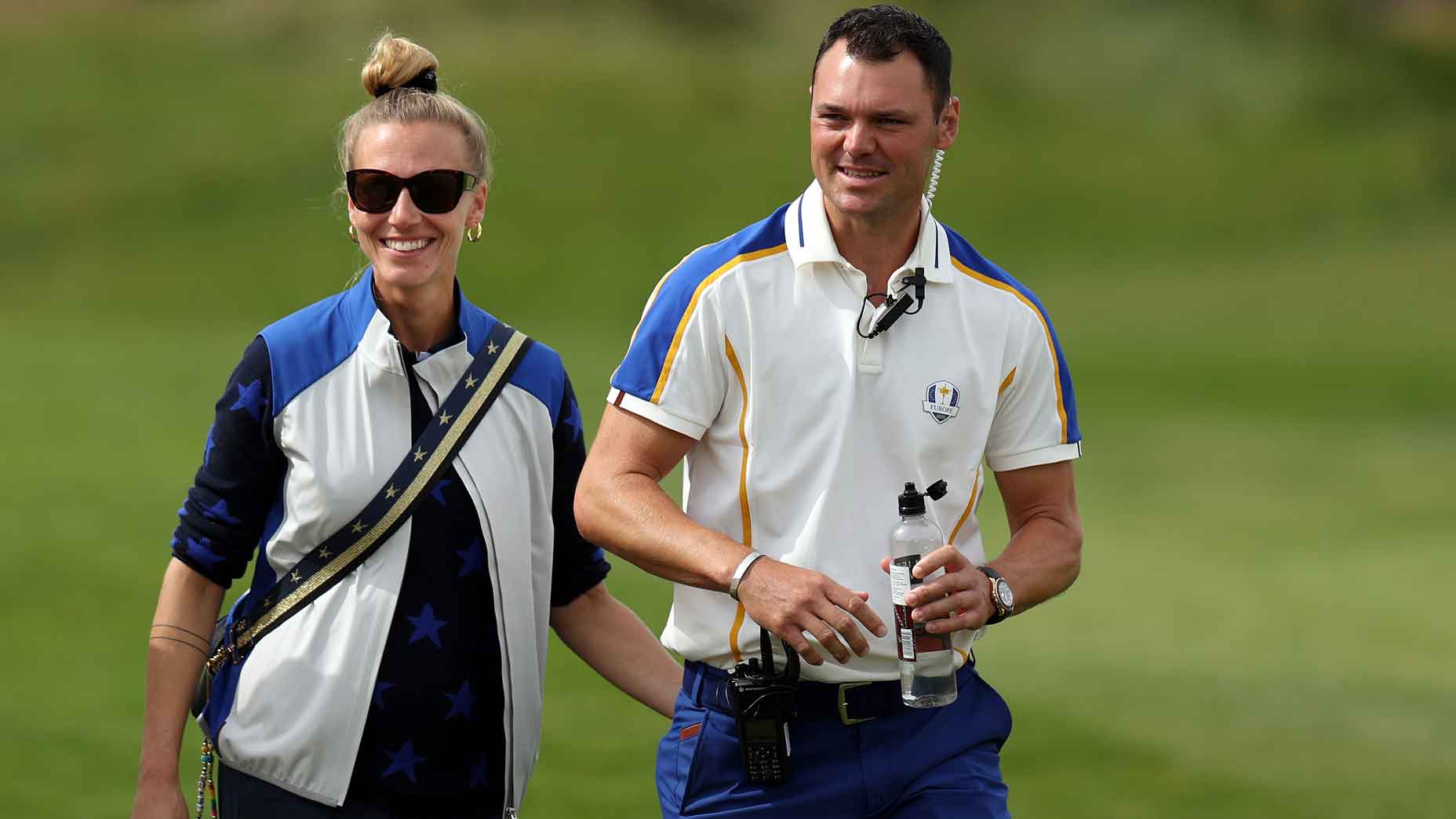 Martin Kaymer and Irene Scholz