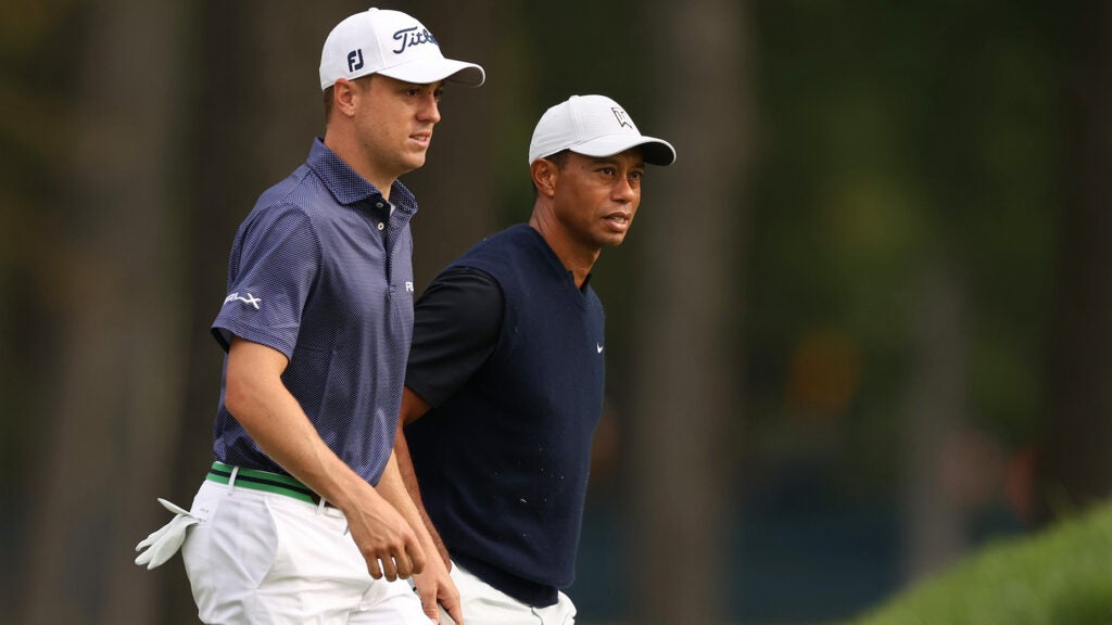 Tiger Woods has been laying extremely low since his car accident, but Justin Thomas provided a welcome update on his recovery process.