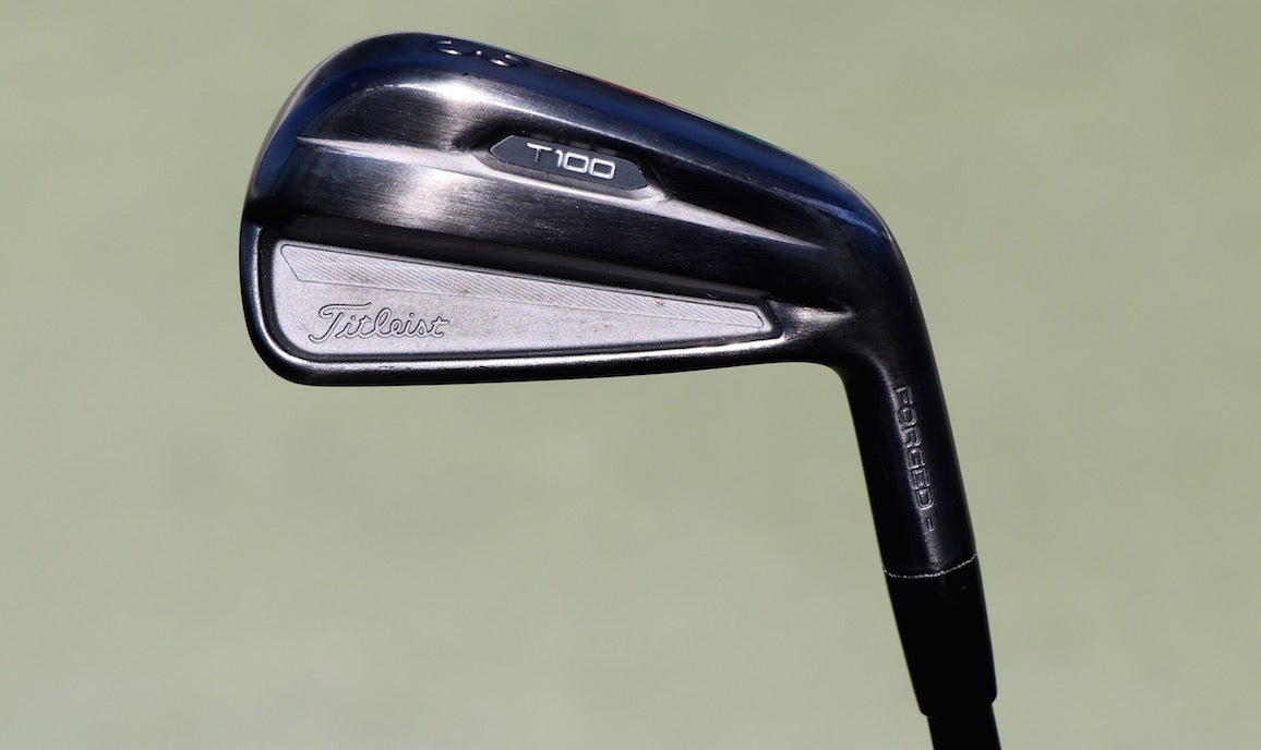 Touronly black Titleist irons spotted at the 2021 RSM Classic Golf