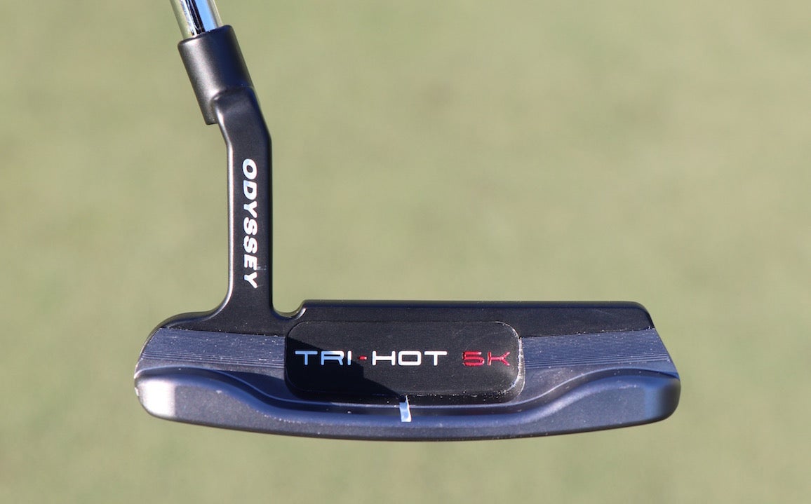 New Odyssey “Tri Hot 5K” putters spotted at the 2021 RSM Classic