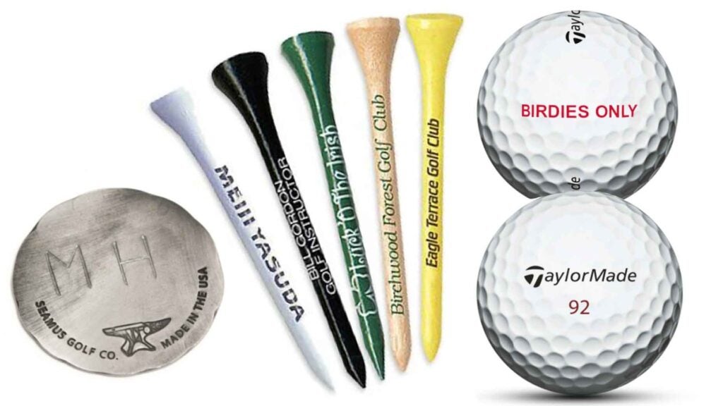 personalized golf gear