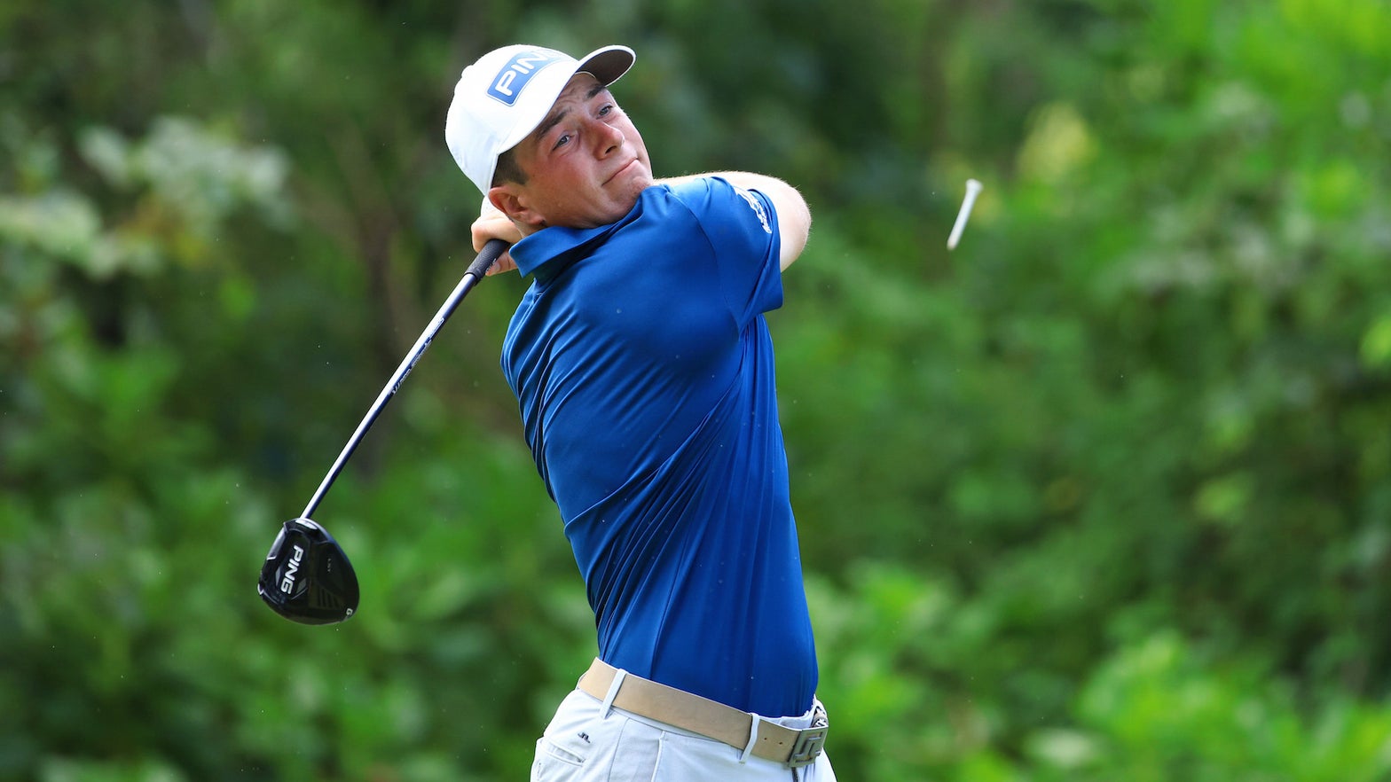 Winner's bag: The clubs Viktor Hovland used to win at Mayakoba