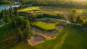 The 9th hole at Les Bordes' New Course in France