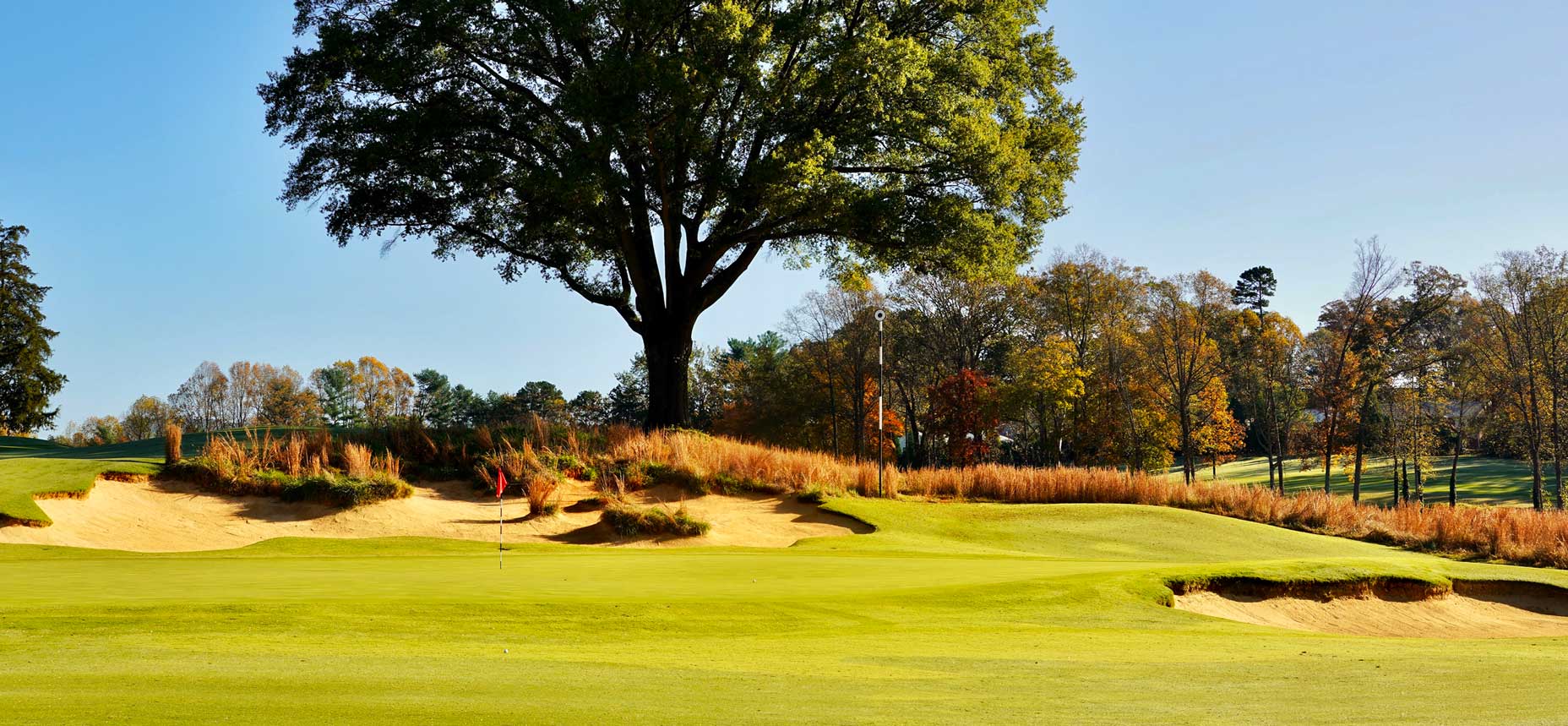 The 12th hole at Old Town in North Carolina