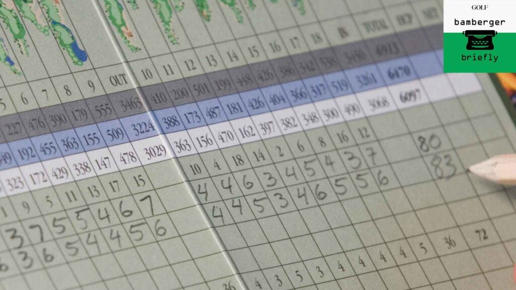 How to nearly guarantee you'll break 85? Simple! Do this 18 times
