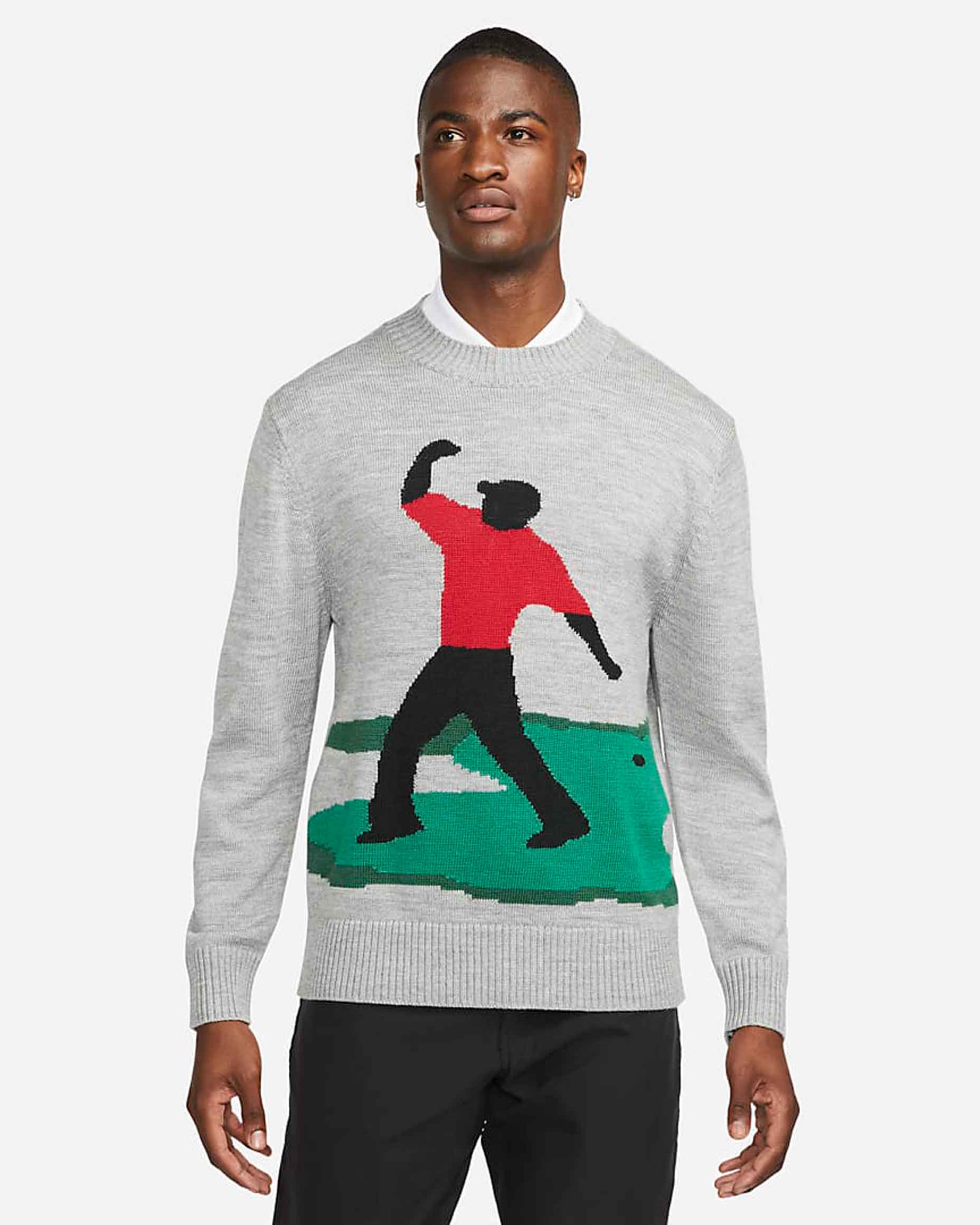 tiger woods nike sweater