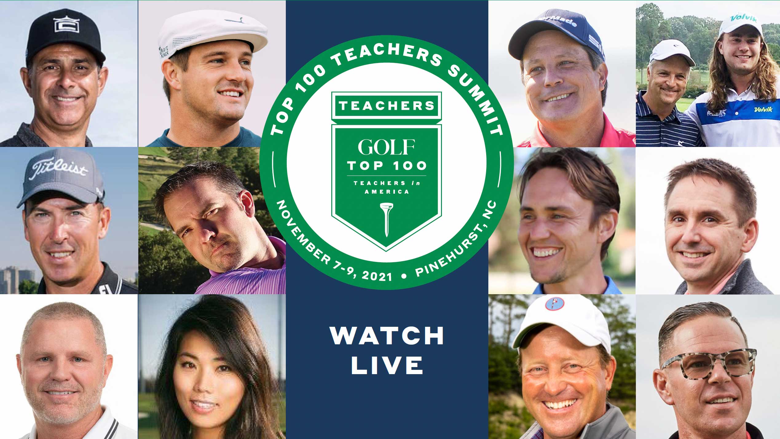 GOLF's Top 100 Teachers are coming to you live! Tune in and sharpen