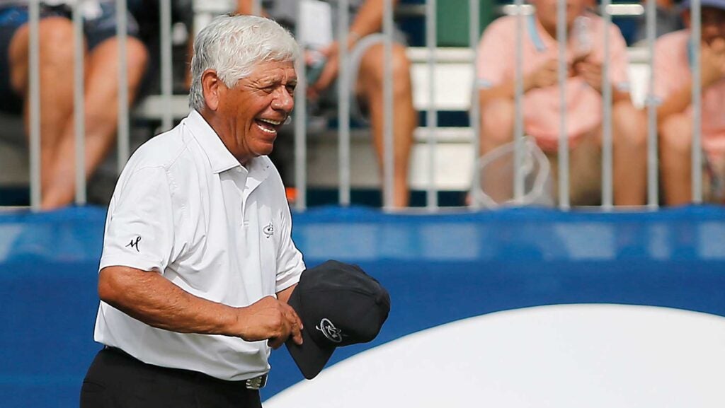Why Lee Trevino's talk with Charlie Woods is week's most meaningful moment