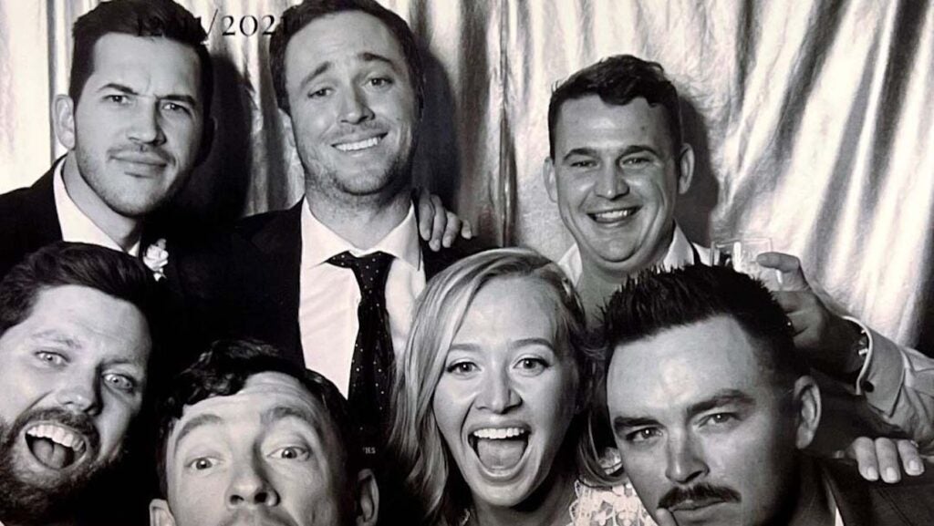 There were some familiar faces in attendance at Jessica Korda's wedding
