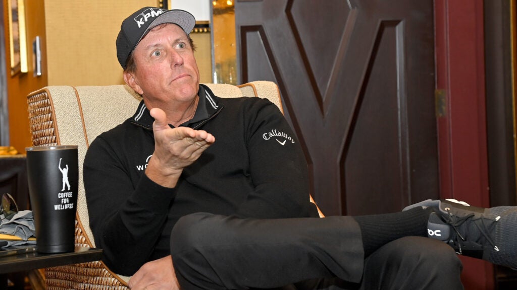 phil mickelson the match