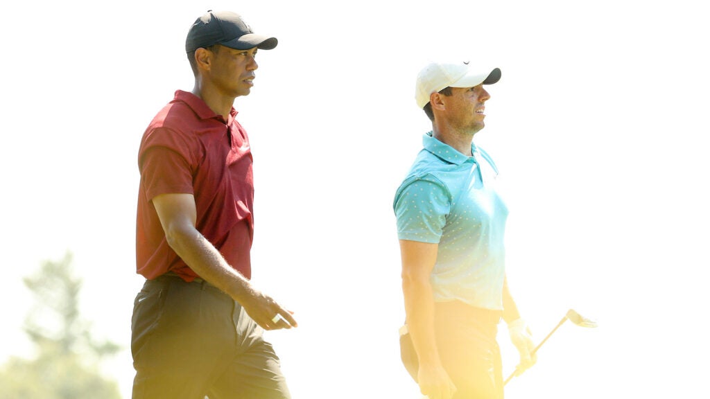 Rory McIlroy addressed Tiger Woods' return on Wednesday at the Hero World Challenge.