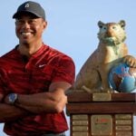 tiger woods stands at the 2021 hero world challenge