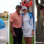 Tiger Woods and Nelly Korda at the PNC Championship.