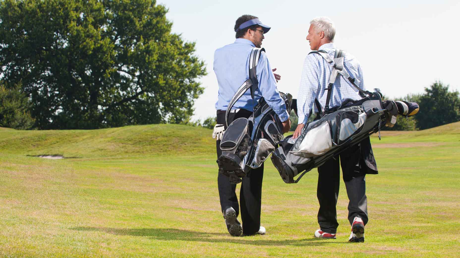 What do you do when you and your partner hit each other’s ball?